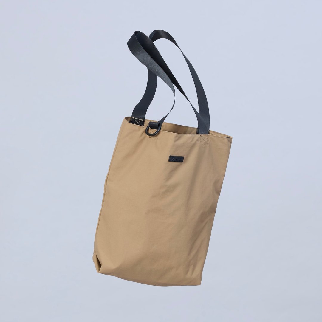 【极轻】BRZ Tote Bag 托特包 沙棕色 - 手提包/手提袋 - 尼龙 卡其色