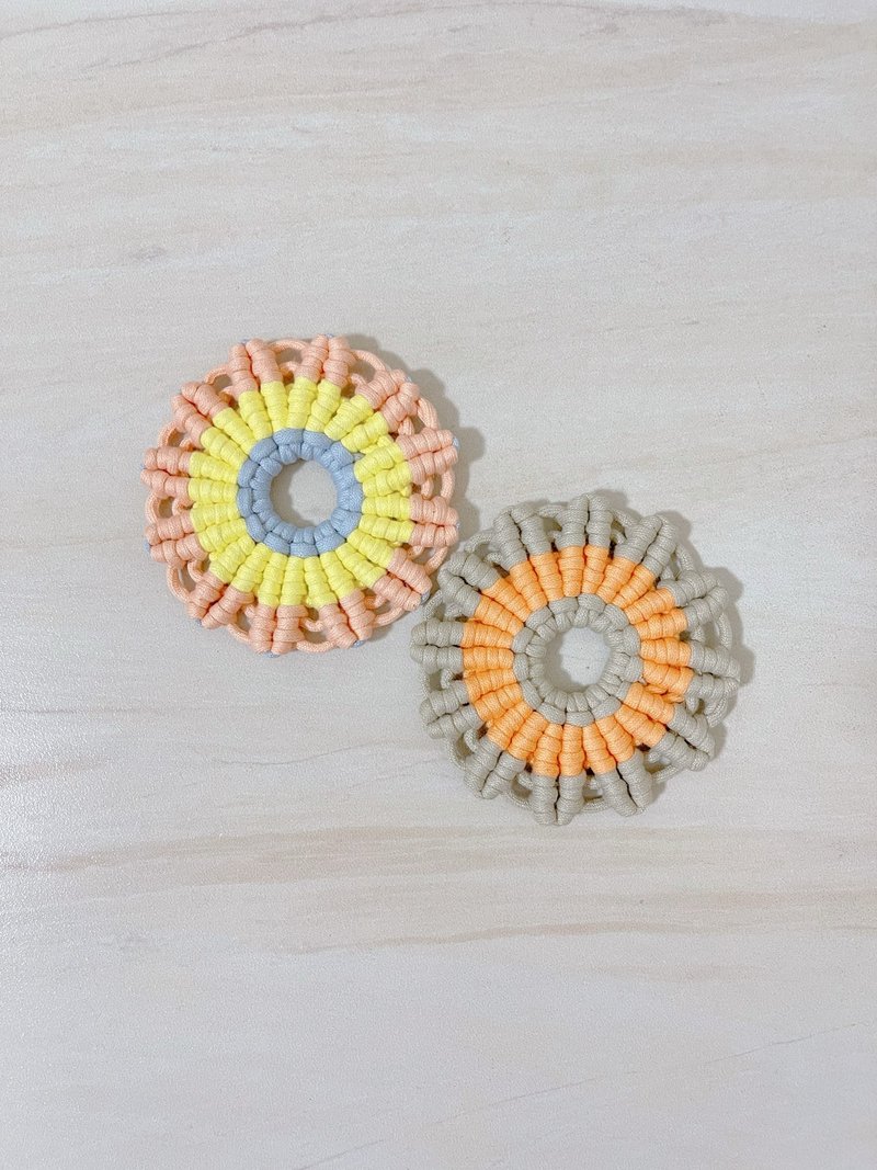 花形杯垫 - 杯垫 - 棉．麻 