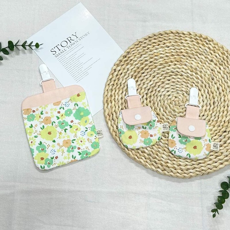 Toy mama文创 温婉典雅 平安符袋 防掉手帕 护身符袋 庙袋 弥月礼 - 平安符/符袋 - 其他材质 多色