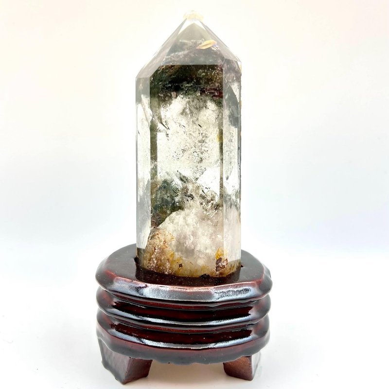 绿幽灵柱 | 水晶 | 水晶柱 | 水晶摆件 - 摆饰 - 水晶 绿色