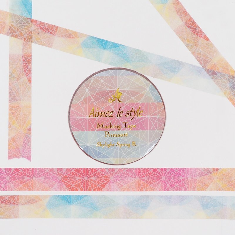 Aimez le style纸胶带-春天空光R<A05144> - 纸胶带 - 纸 多色
