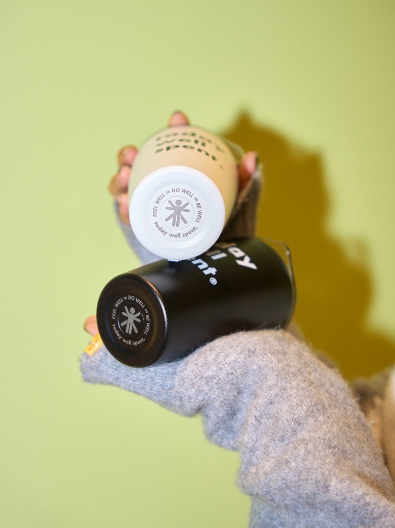 Today Well Spent 外带保温杯不锈钢经典设计 - 其他杯子 - 不锈钢 白色