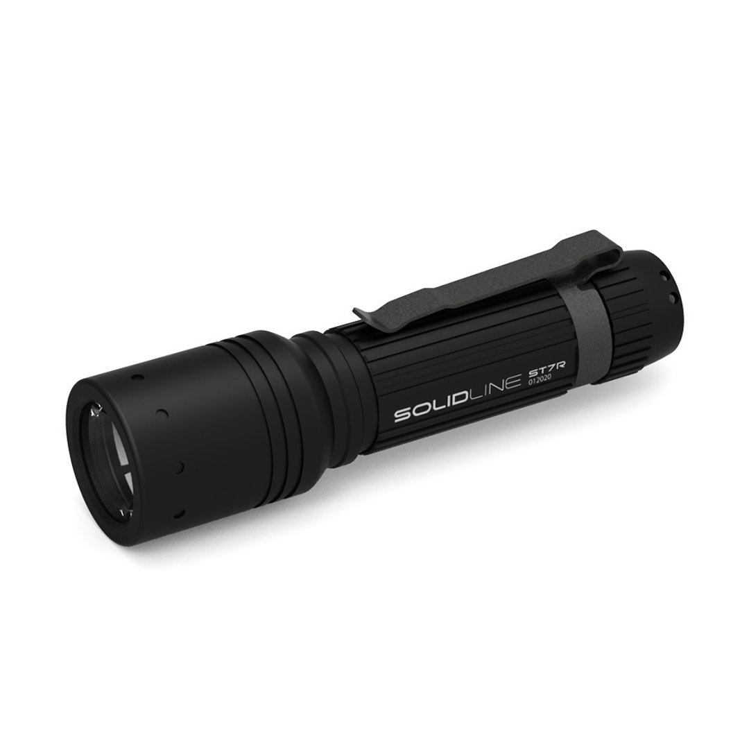 德国SOLIDLINE ST7R 航空铝合金充电型手电筒 - 露营用品 - 铝合金 