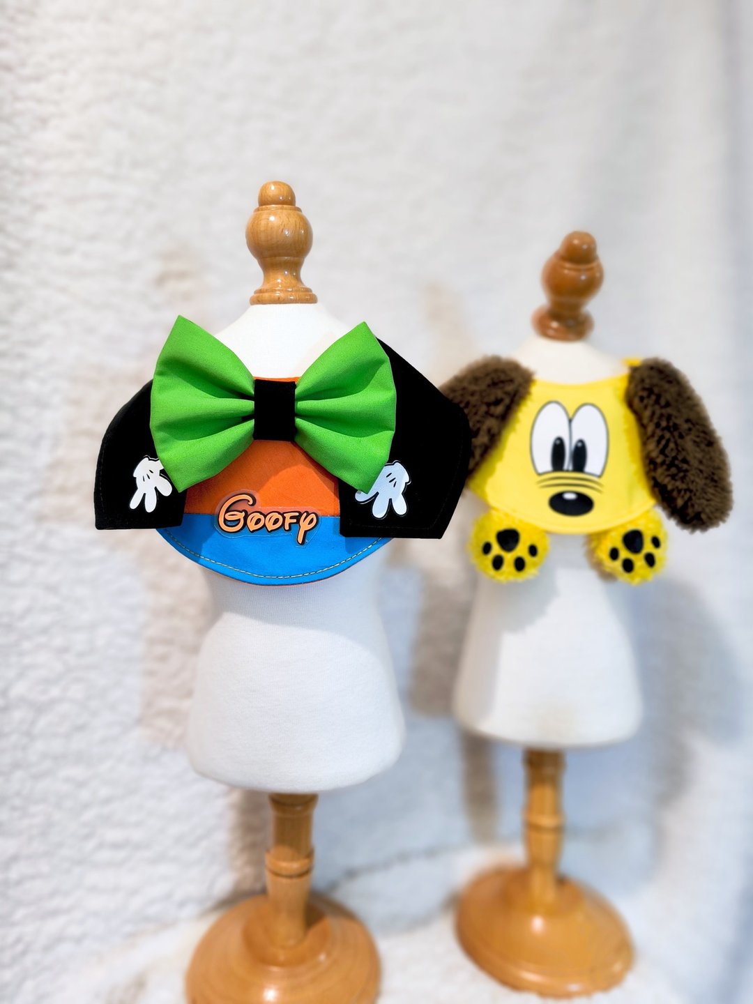 Goofy Pluto 高飞 布鲁图 Cosplay 角色扮演 宠物造型 颈饰 - 衣/帽 - 棉 卡其色