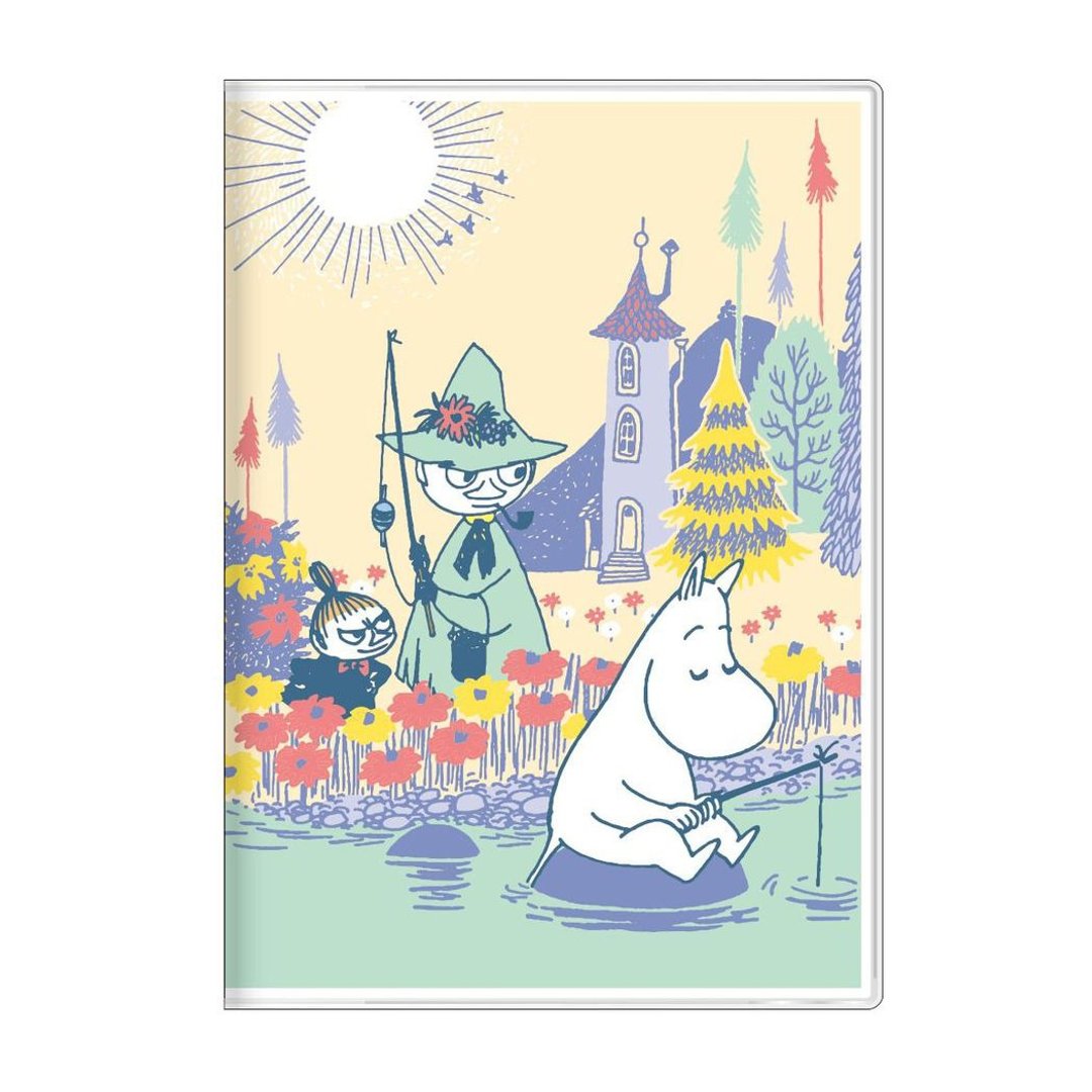 MOOMIN授权-2022手帐 噜米谷河边钓鱼B6月间手帐(黄色) - 笔记本/手帐 - 纸 多色