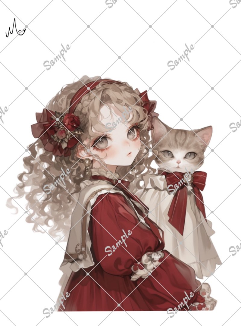 原创人物贴纸 - 贴纸 - 纸 