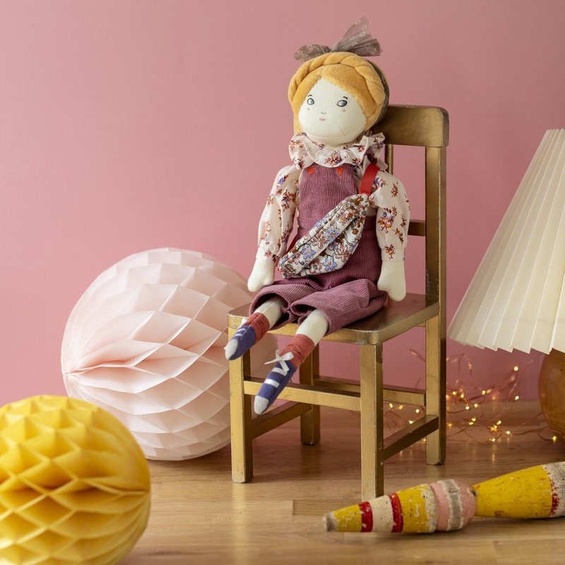 法国 Moulin Roty 巴黎女孩康斯坦斯女士玩偶礼盒 (限量版) H39cm - 玩具/玩偶 - 聚酯纤维 多色