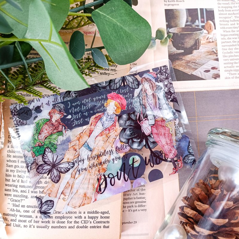 GO女子 / 晶透書寫墊 - 其他 - 塑料 多色