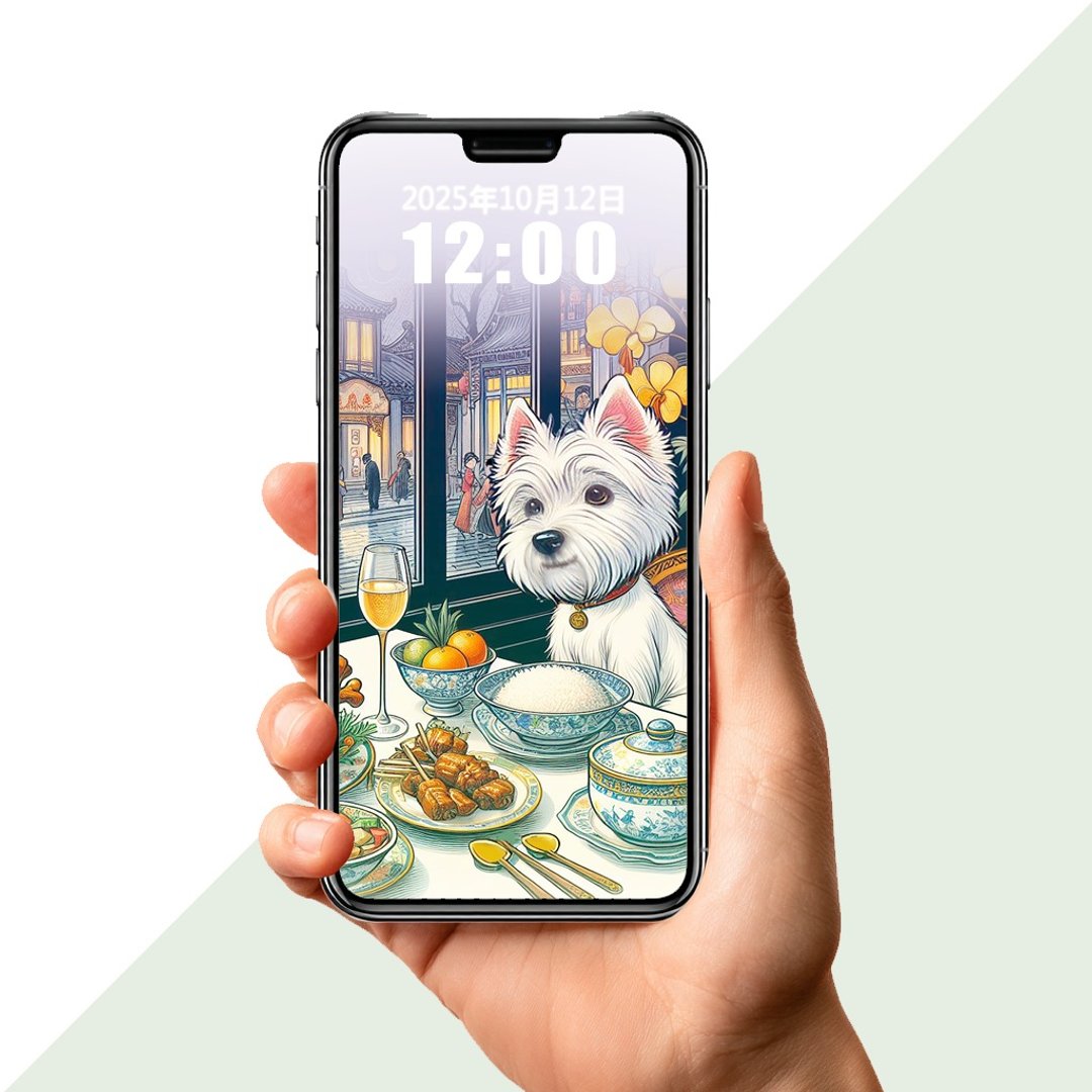 友梗美食家系列5手机桌布插画套组 - 其他数码设计 - 其他材质 
