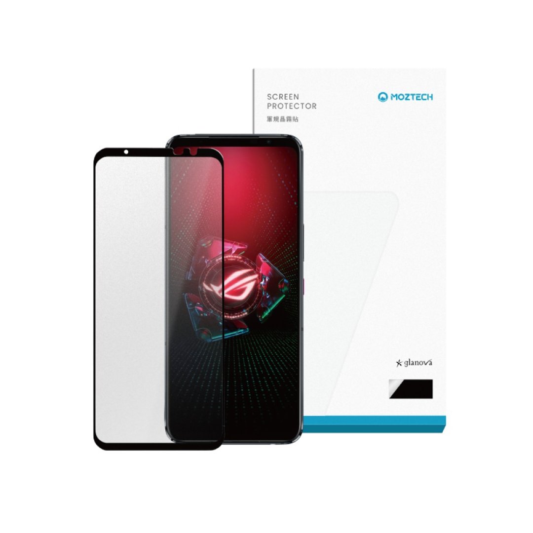 MOZTECH | 【独家专利】晶雾贴 电竞专用 ROG 5/5S 保护贴 - 手机配件 - 玻璃 