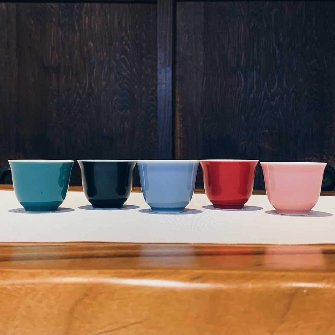 不言美器 颜色釉系列 皓月杯 清湛闻杯 - 茶具/茶杯 - 瓷 