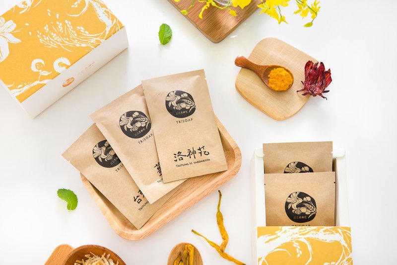 旅用皂丝礼盒组 - 洗发用品 - 其他材质 橘色