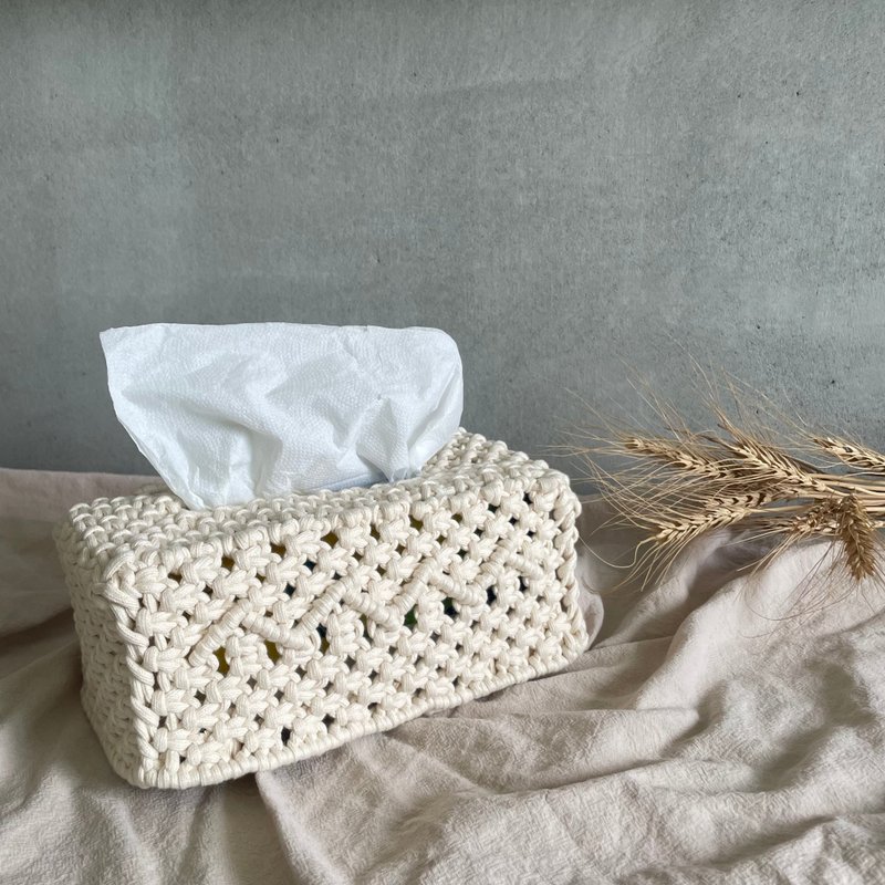 Macrame 卫生纸盒套 - 其他 - 棉．麻 