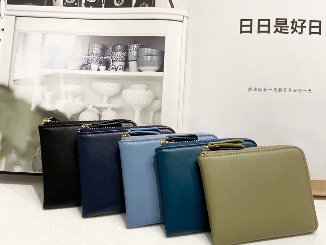 福袋 任选 3 个 真皮 L 型钱包 短夹 皮夹 超轻薄 大容量 交换 礼物 - 皮夹/钱包 - 真皮 