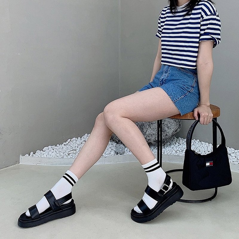 PRE-ORDER – MACMOC Luke (BLACK) 涼鞋 - 男女凉鞋 - 其他材质 