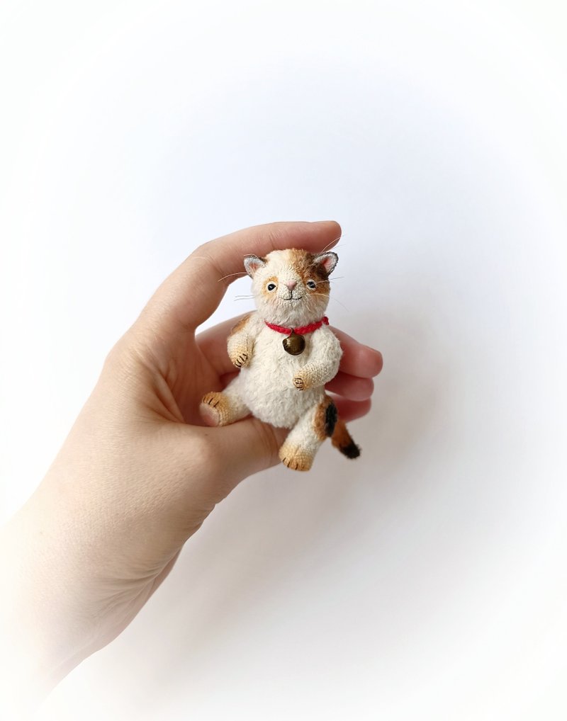 白色小猫 - 玩偶/公仔 - 其他材质 橘色