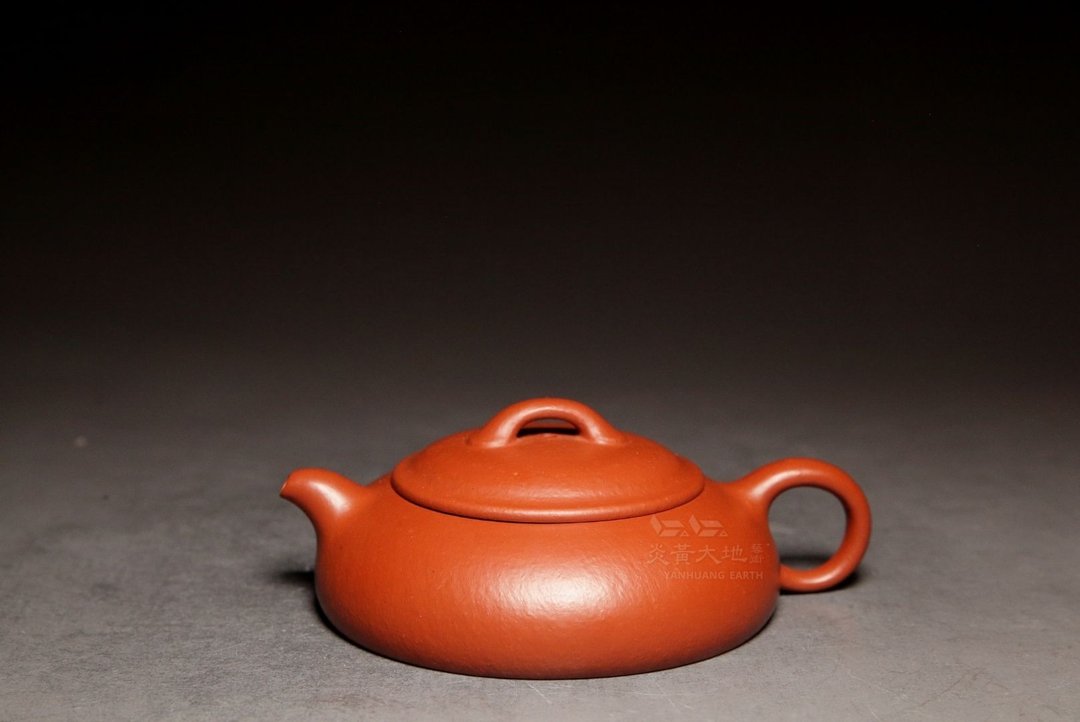 【无尘】龙山堂 传统手工  黄龙山朱泥大红袍 120cc - 茶具/茶杯 - 陶 咖啡色
