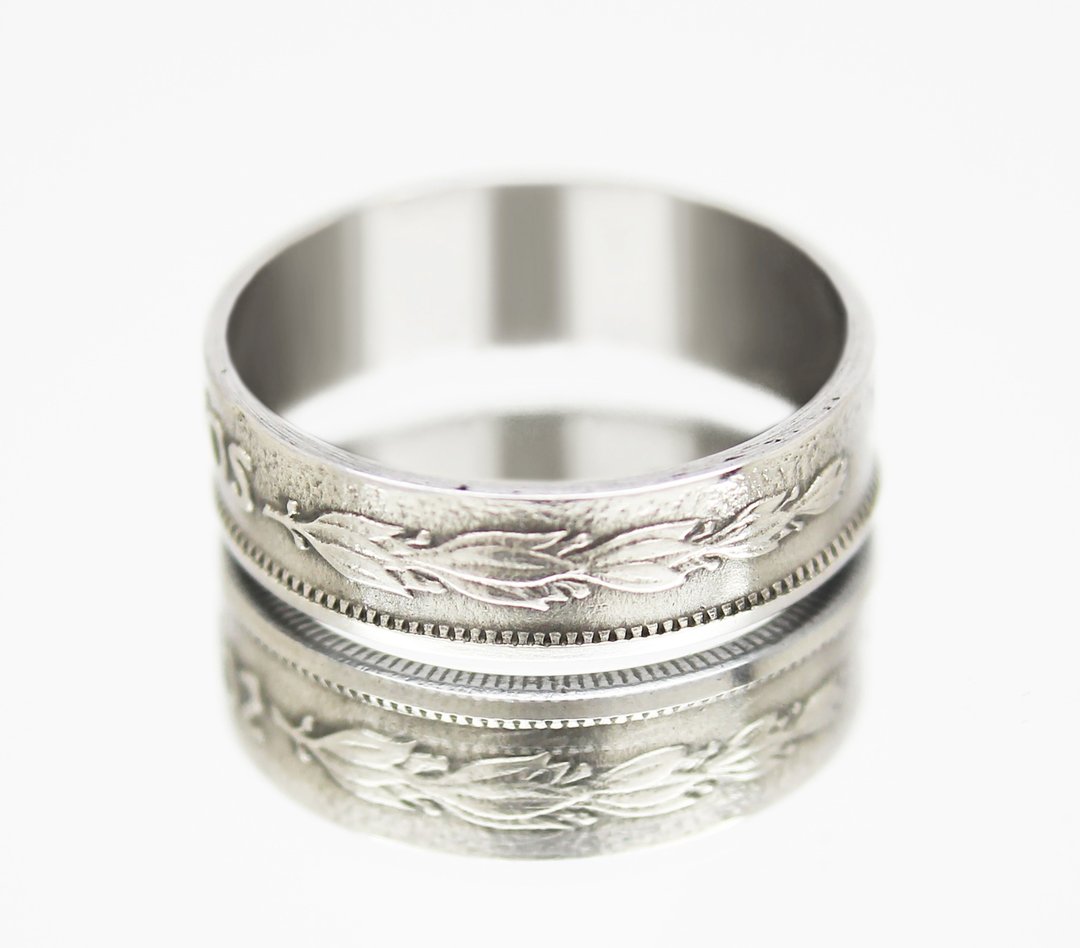 Ecuador Coin Ring 50 centavos 1963 coin rings for men coin rings for women - 戒指 - 其他金属 