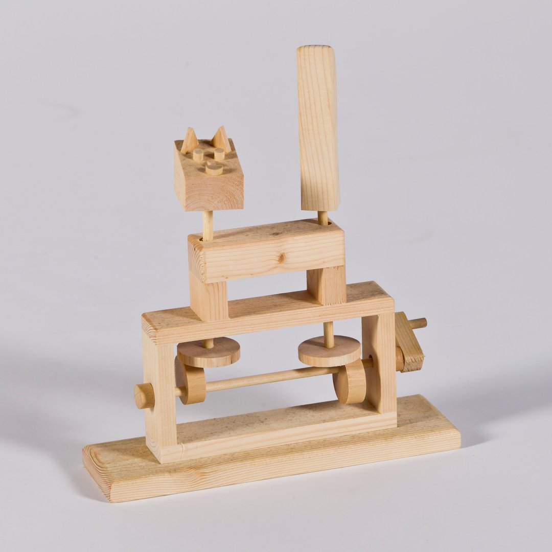 动态玩具-霹雳猫 - 桌游/玩具 - 木头 卡其色