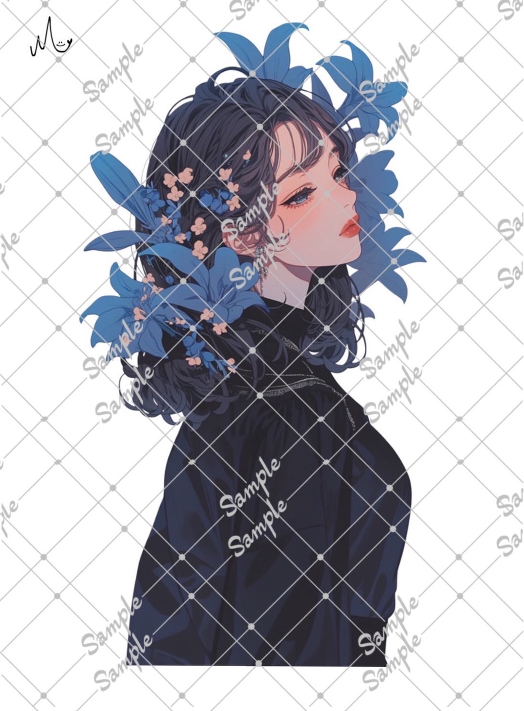 原创人物贴纸 8月新款 - 贴纸 - 纸 