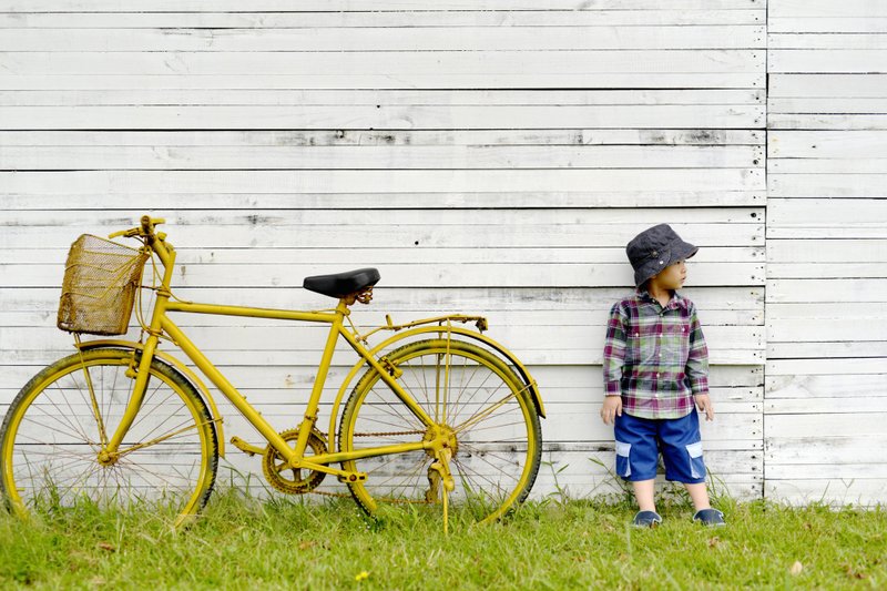 长袖衬衫-苏格兰 手作 无毒 童装 亲子装 - 童装上衣 - 棉．麻 紫色