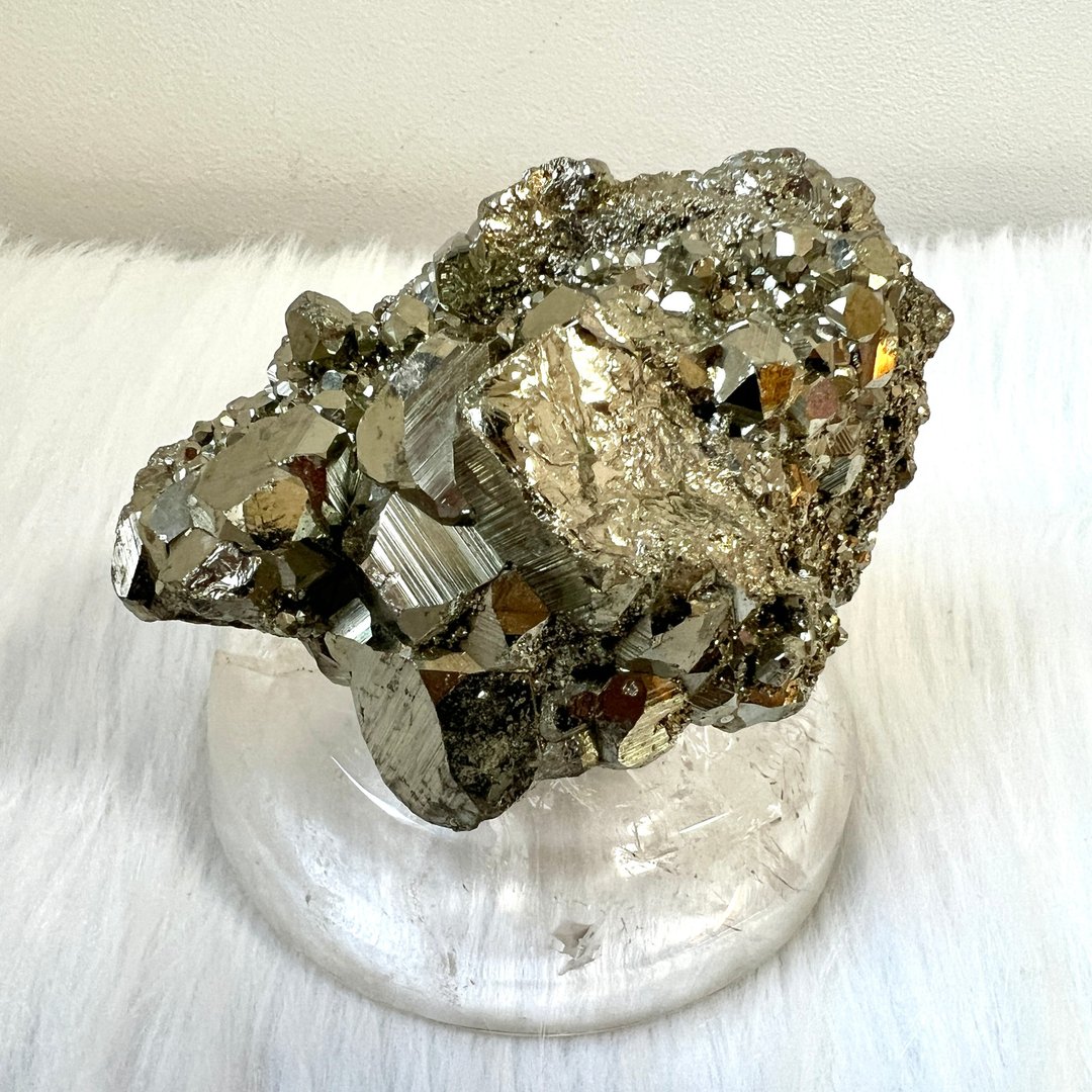秘鲁黄铁矿摆件 | 水晶 | 水晶摆件 - 摆饰 - 其他金属 金色