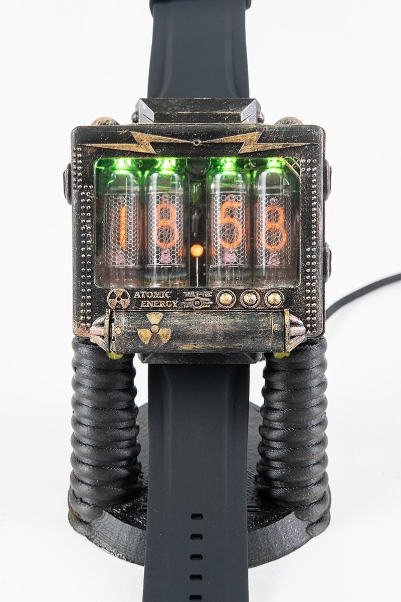 数码管手表 IN-16 附计时码表 - 其他 - 塑料 灰色