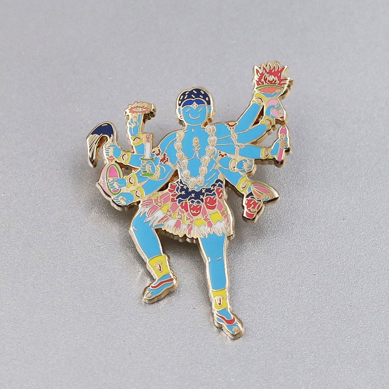 三时七有 艺术家联名特辑 原创设计艺术配饰胸针 除障者 - 胸针 - 其他金属 