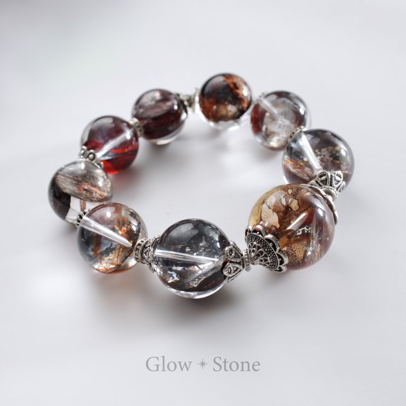 GLOWSTONE 特色图腾胶花手串 - 手链/手环 - 水晶 多色