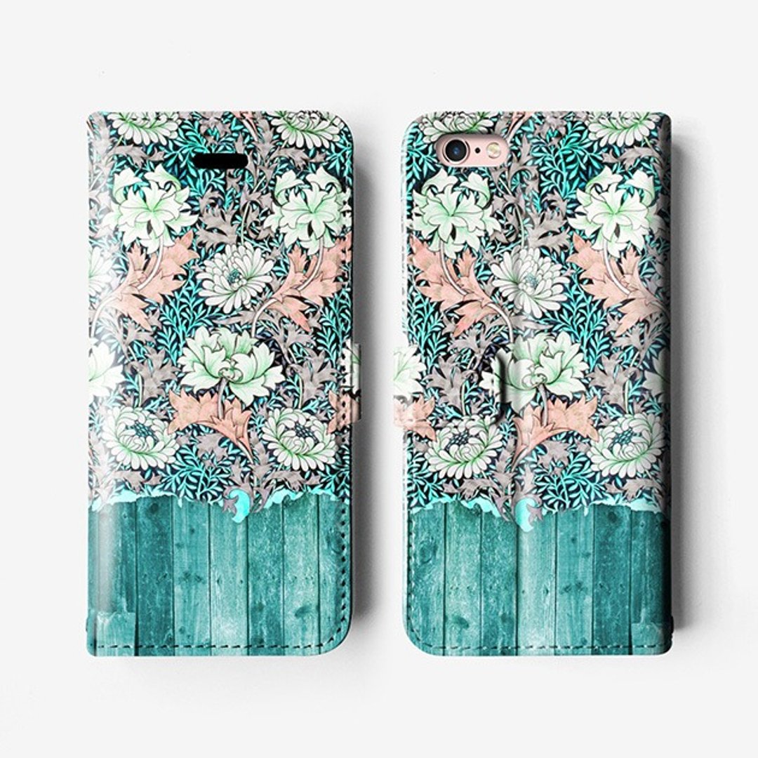 iPhone 7 翻盖手帐型手机保护皮套 B006 - 手机壳/手机套 - 真皮 多色