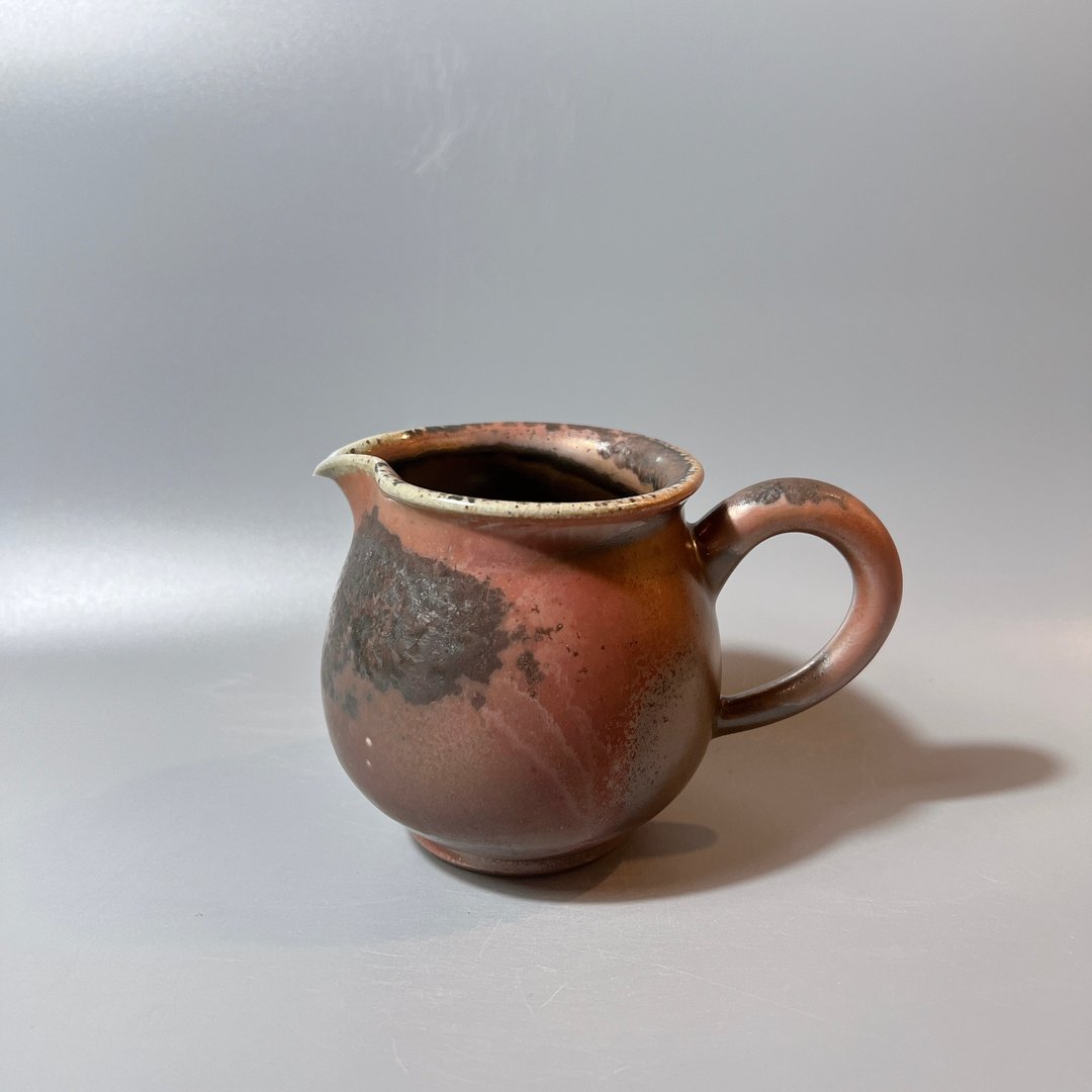 柴烧重落灰志野茶海 / 公道杯 / 小平凡手作 - 茶具/茶杯 - 陶 