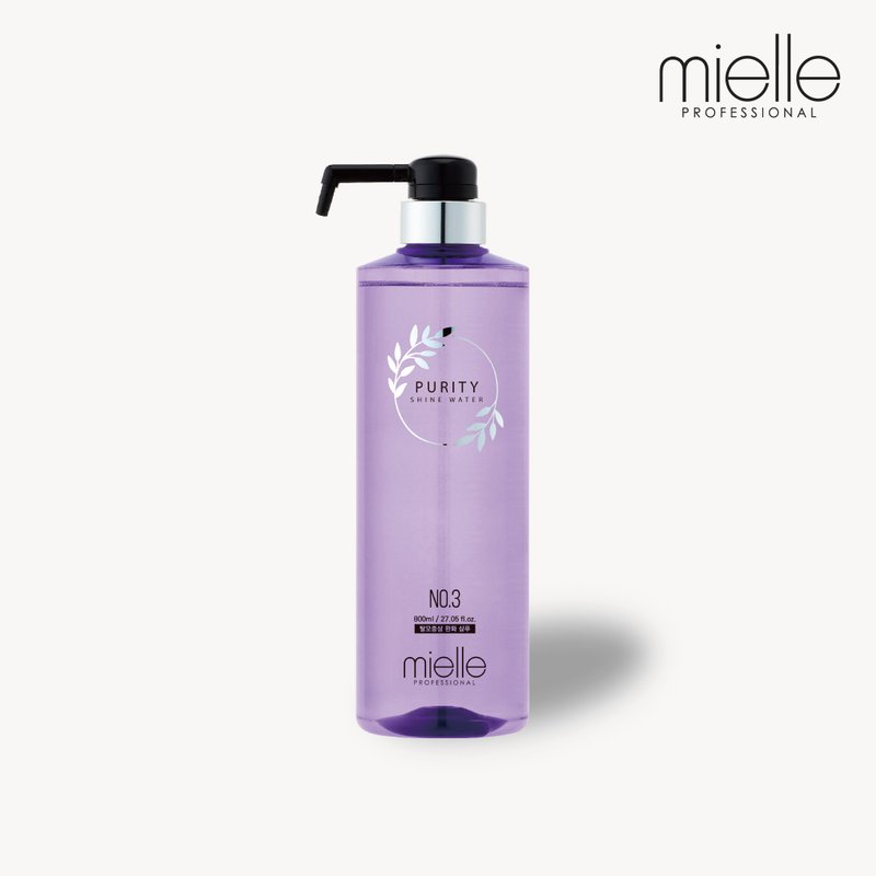 Mielle【韩国米乐丝】纯净赋活洗发精No3 | 细软脆弱发适用 - 洗发用品 - 其他材质 紫色