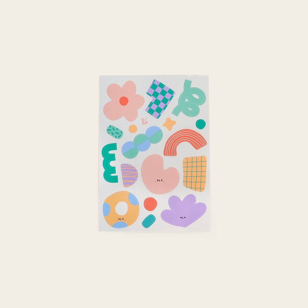 Kits Collection: Sticker - Random Shape Vol.2 - 贴纸 - 塑料 
