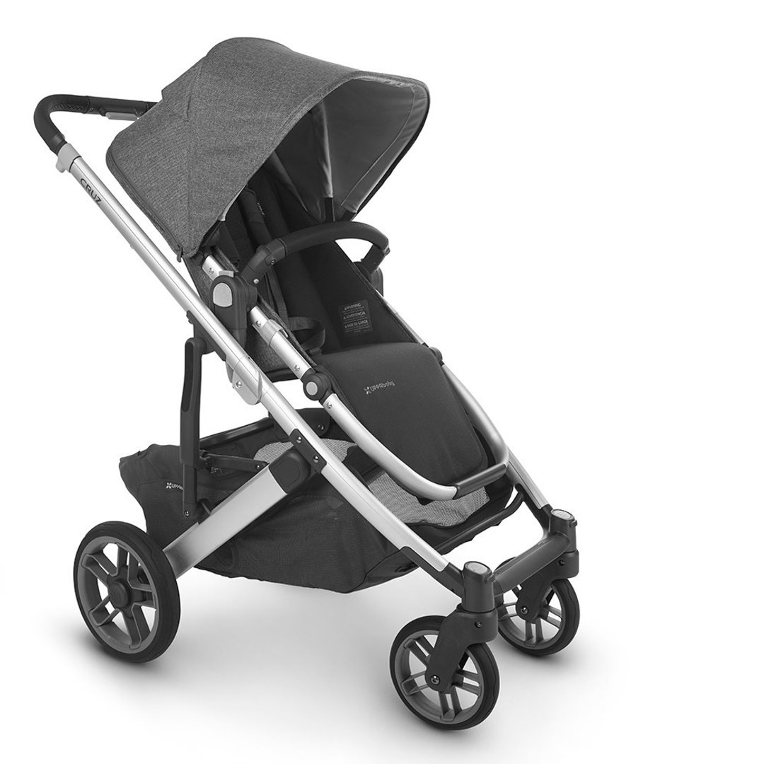 台湾宅配【原厂赠礼】【UPPAbaby】CRUZ V2 酷炫顶级推车-深灰色 - 婴儿车/手推车 - 其他材质 黑色