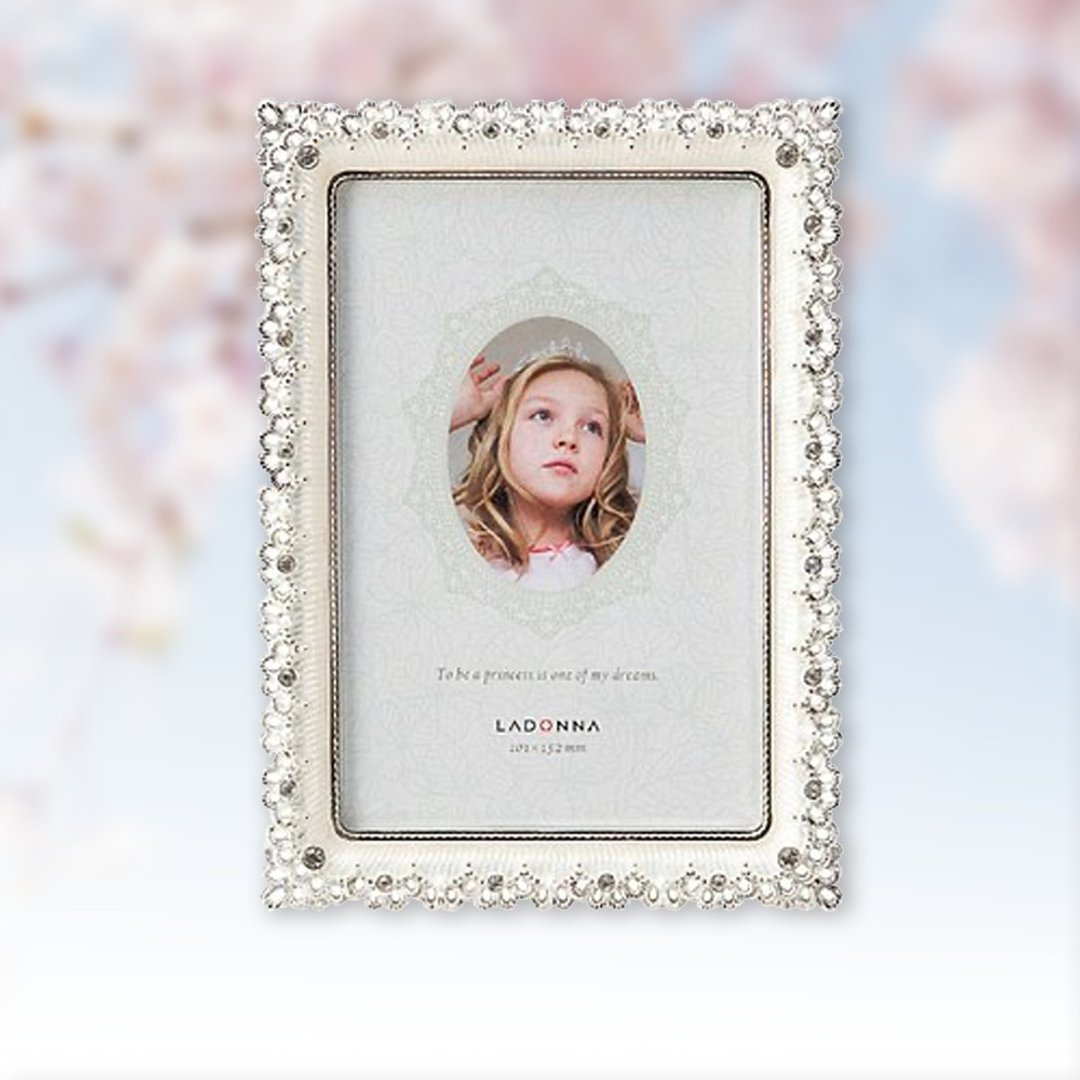 送礼 LADONNA Bridal 幸福花嫁 绚丽钻饰 婚礼 相框 - 画框/相框 - 其他金属 多色
