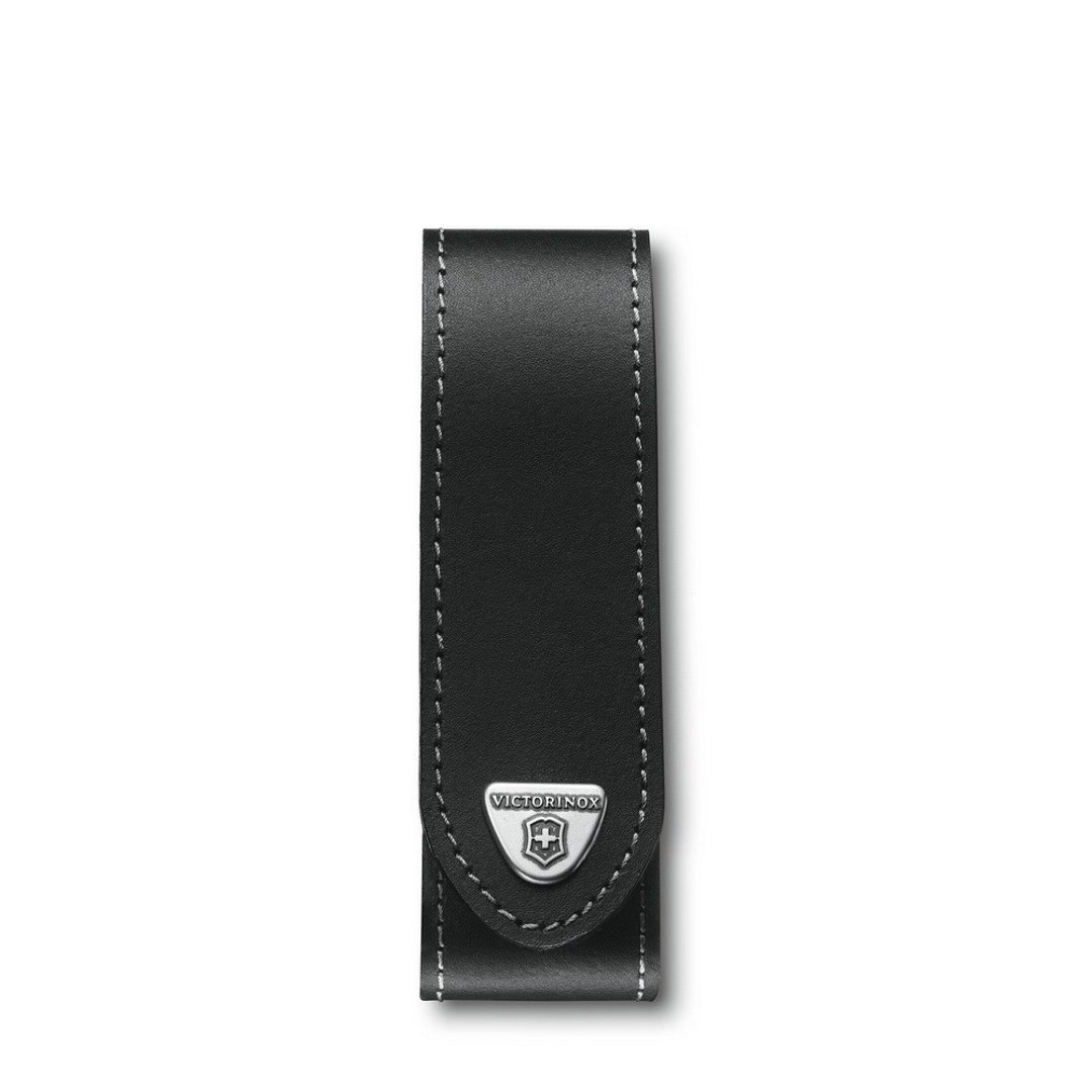 VICTORINOX 瑞士维氏 皮革腰带刀套 扣环刀套 4.0505.L - 露营用品 - 其他材质 黑色