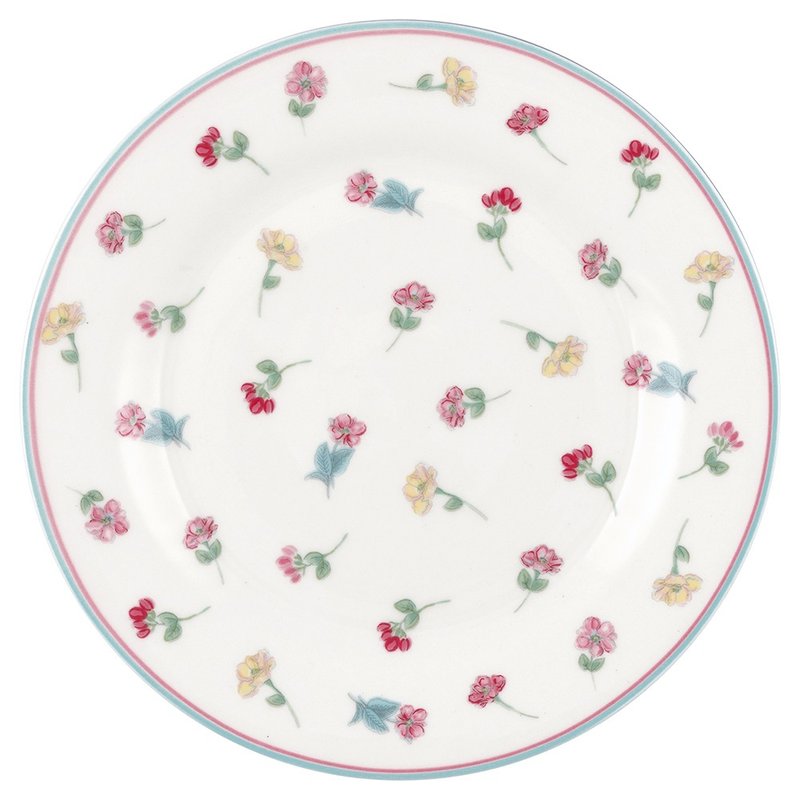【新品】丹麦GreenGate Narina pale blue 餐盘15cm - 盘子/餐盘/盘架 - 其他材质 
