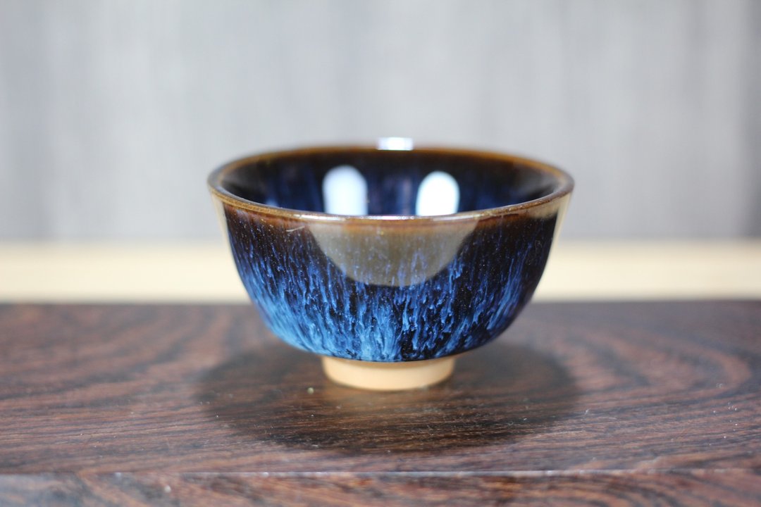 【沐春生活】50ml 天目釉 中式小茶杯 酒杯 莺歌叶敏祥作品 - 茶具/茶杯 - 瓷 