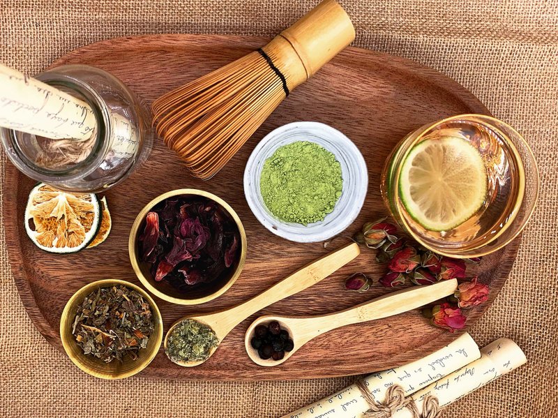 有机花草茶自信美系列 - 轻窈窕女孩 - 茶 - 植物．花 粉红色