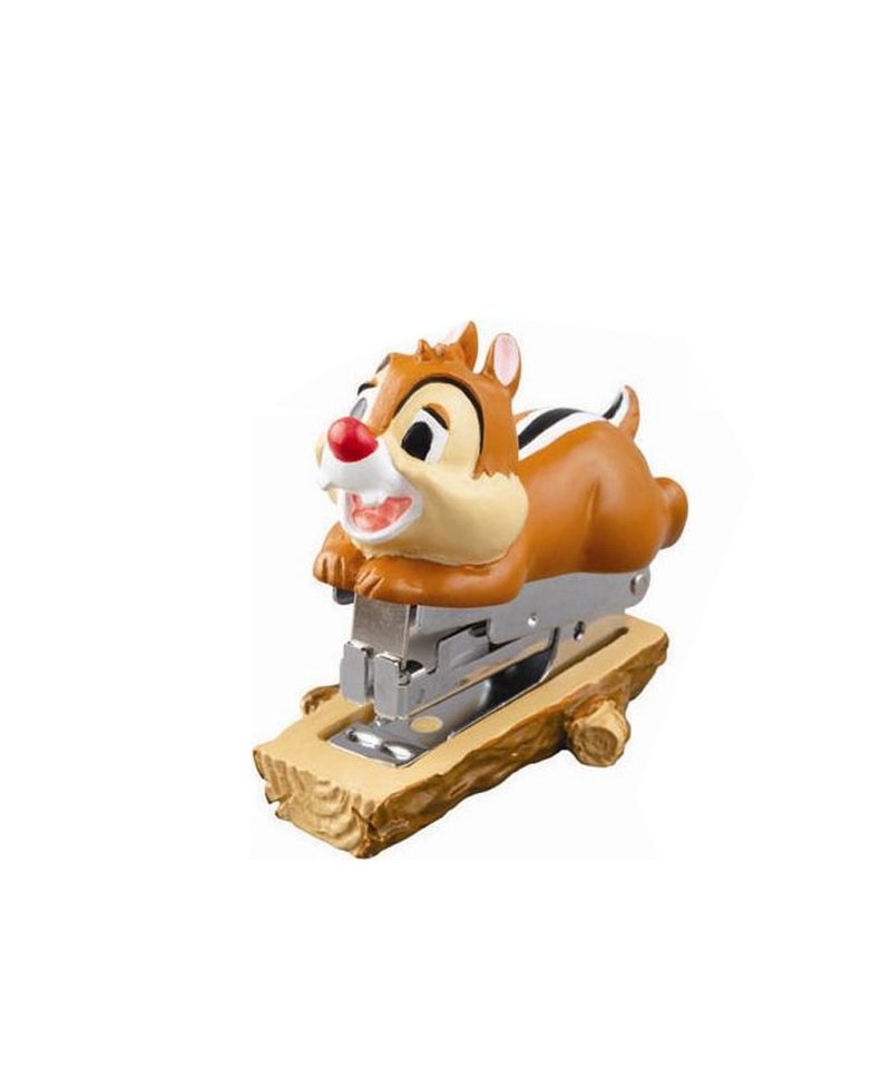 日本迪士尼Magnets联名设计奇奇蒂蒂系列10号针小钉书机(蒂蒂款) - 钉书机 - 树脂 咖啡色