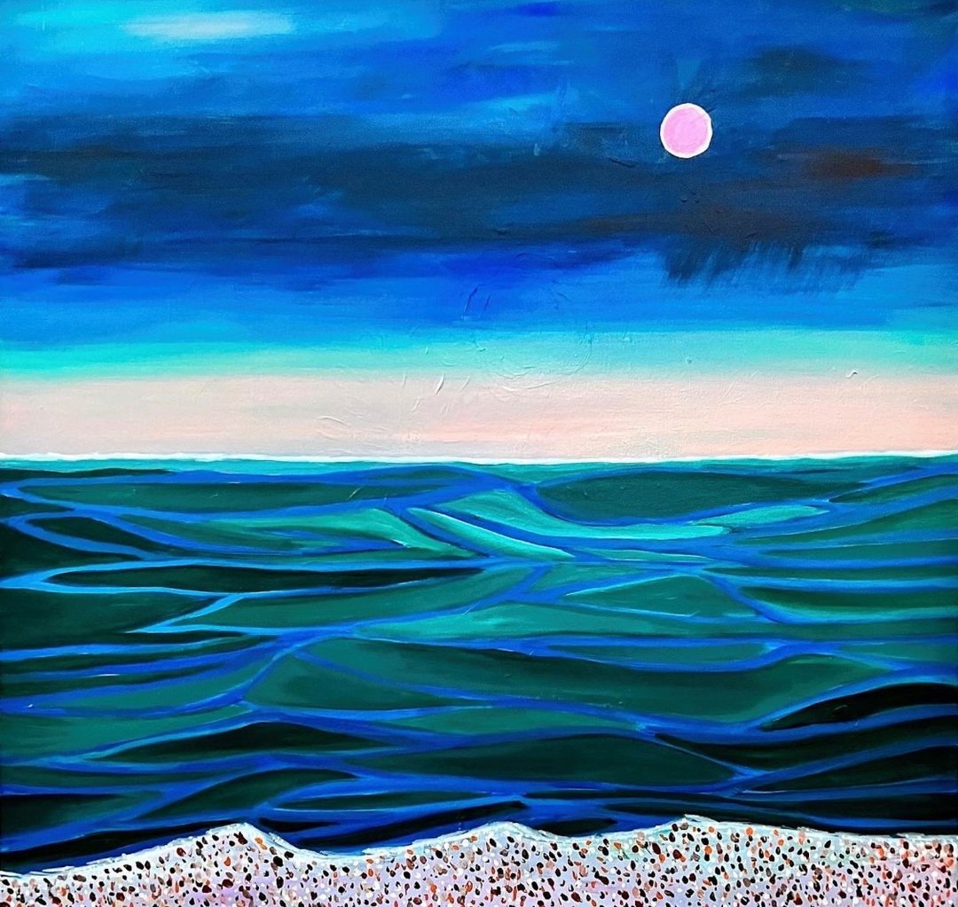 礼物画 墙饰 山水画 天空画 海洋艺术 墙饰 原创手绘 - 海报/装饰画/版画 - 压克力 多色
