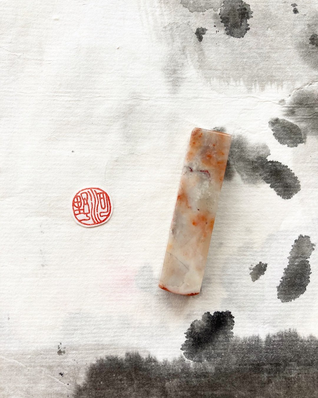 手工刻印定制印章 // 两字印 / 书画及手帐用章 - 印章/印台 - 石头 多色
