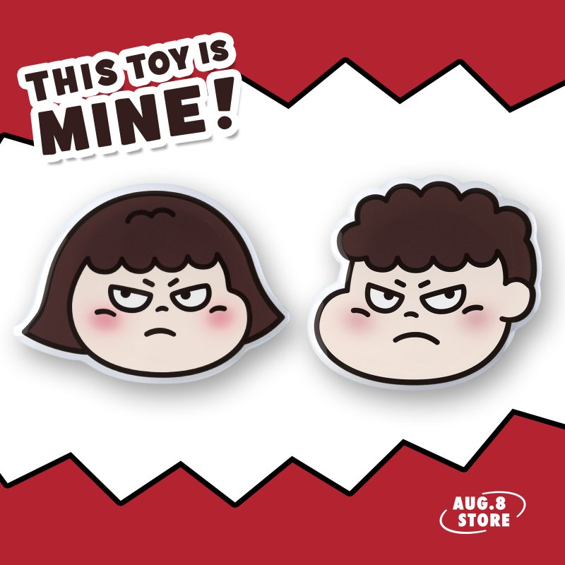 AUG8 STORE it's mine 情侣手机支架 - 手机配件 - 塑料 