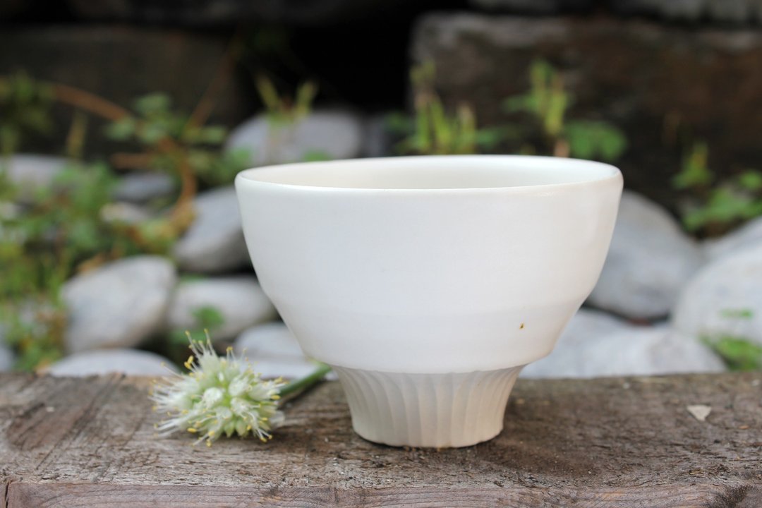 纯白系列-乳浊白釉茶杯    父亲节 茶杯 杯子 陶瓷 杯 茶席 手工 - 茶具/茶杯 - 瓷 白色