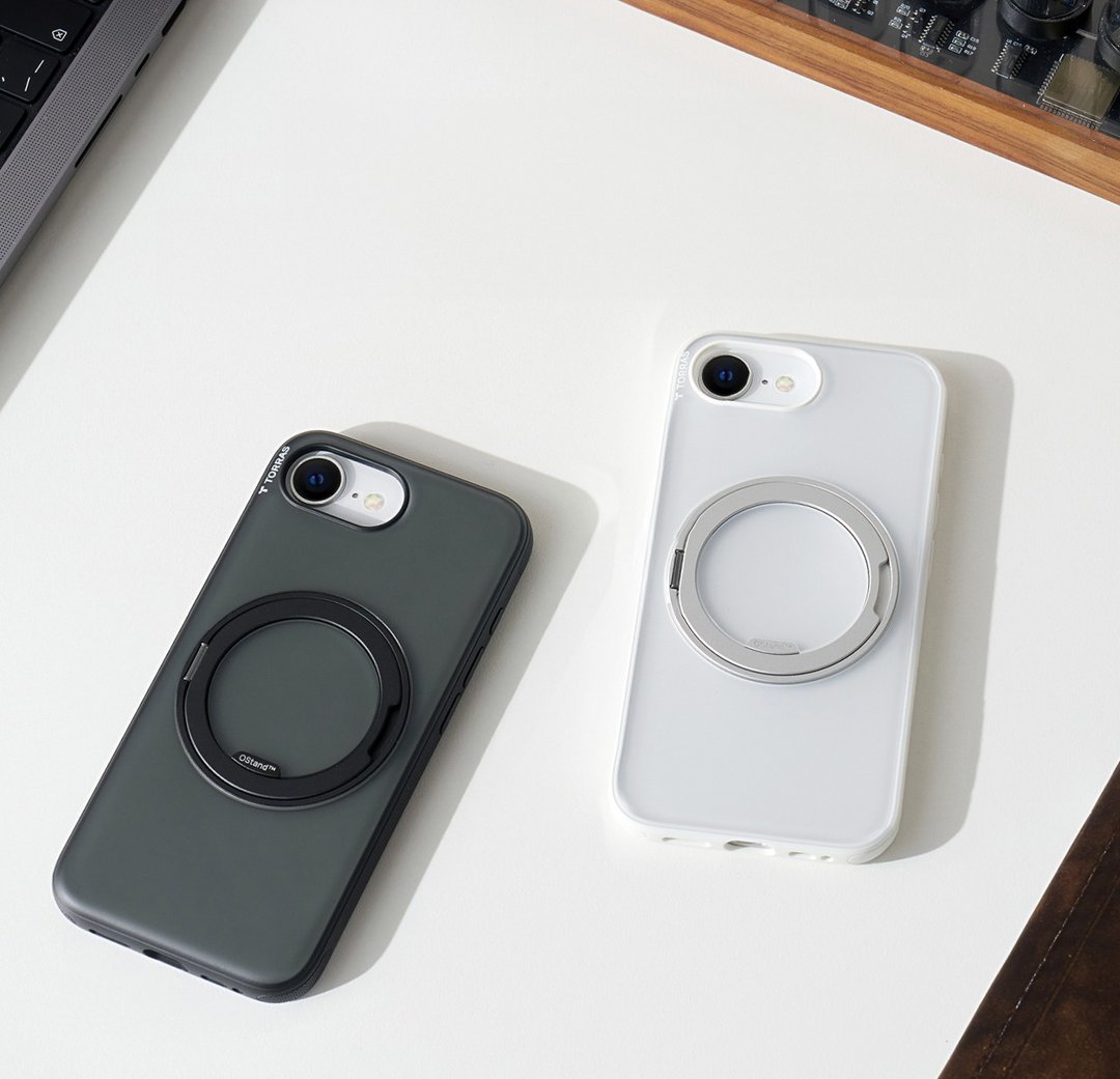 TORRAS Ostand R Fitness iPhone 16e MagSafe旋转支架防摔手机壳 - 手机壳/手机套 - 其他材质 多色