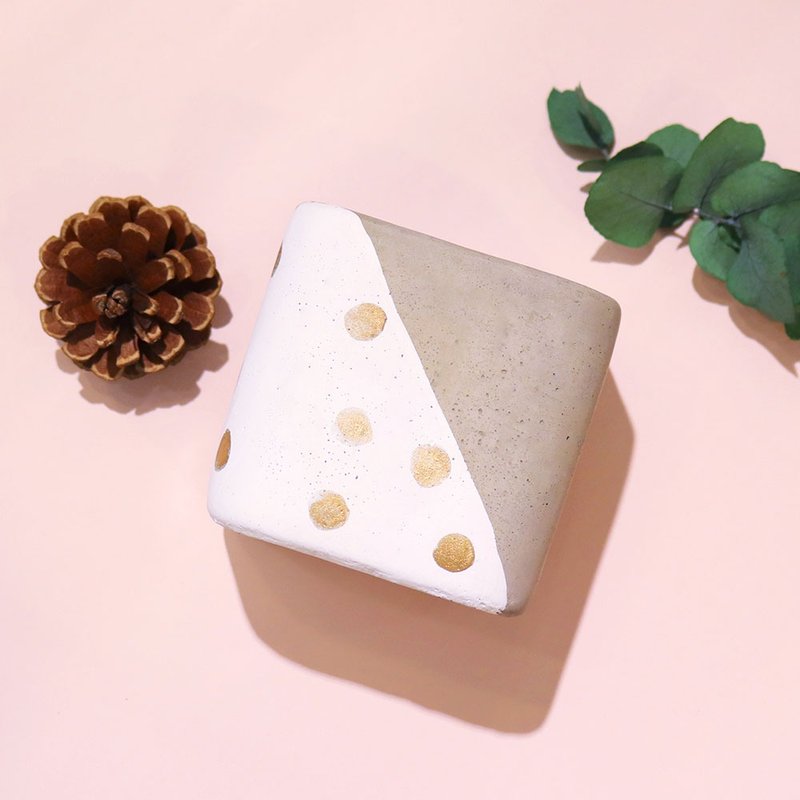 UGM方型清水模盆器 / 点石成金 (L) - 植栽/盆栽 - 水泥 