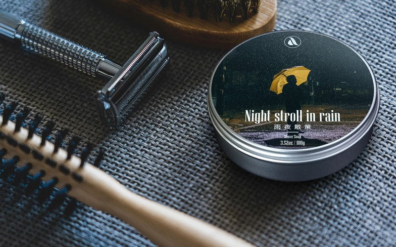 牛油刮胡皂 | 雨夜散策 - 男性清洁护肤品 - 其他材质 