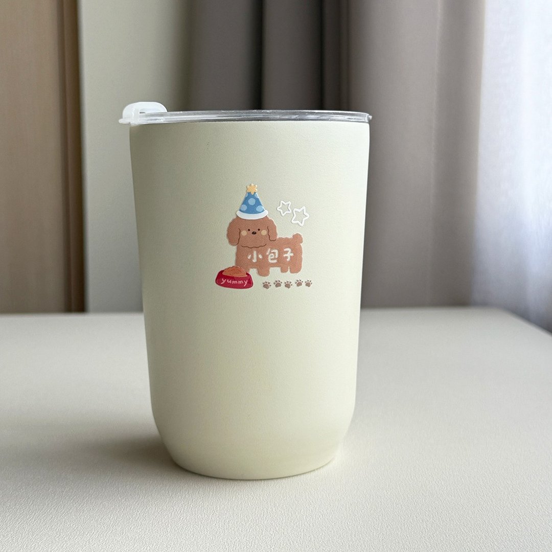 立体转印姓名贴 | 软萌贵宾 - 贴纸 - 其他材质 多色