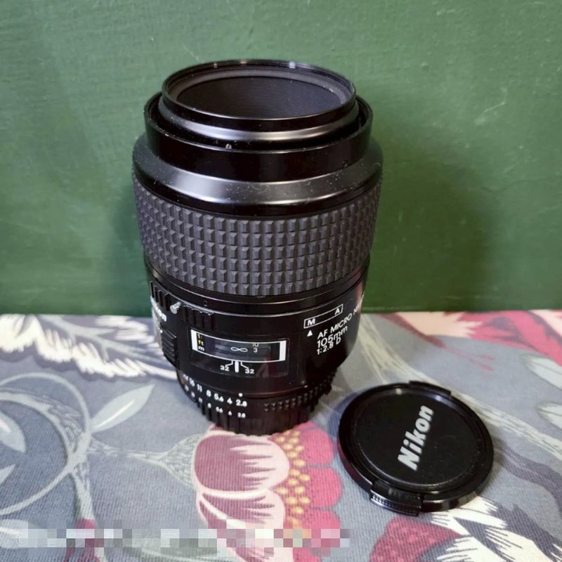 专业相机店 NIKON 105mm F2.8 MICRO (保固 30 天) - 相机 - 其他金属 黑色