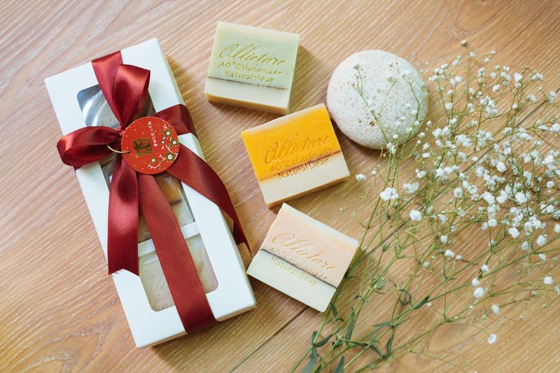 加购商品 - 三入礼盒包装 - 满月礼盒 - 纸 白色